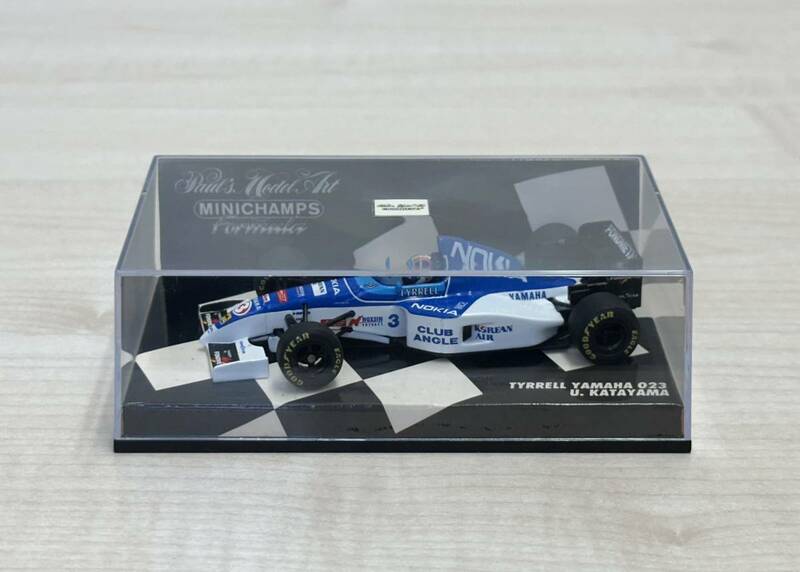 未展示品 1/43 MINICHAMPS ミニチャンプス Tyrrell YAMAHA ティレル ヤマハ 023 1995年 F1グランプリ 本選仕様 #3 片山右京