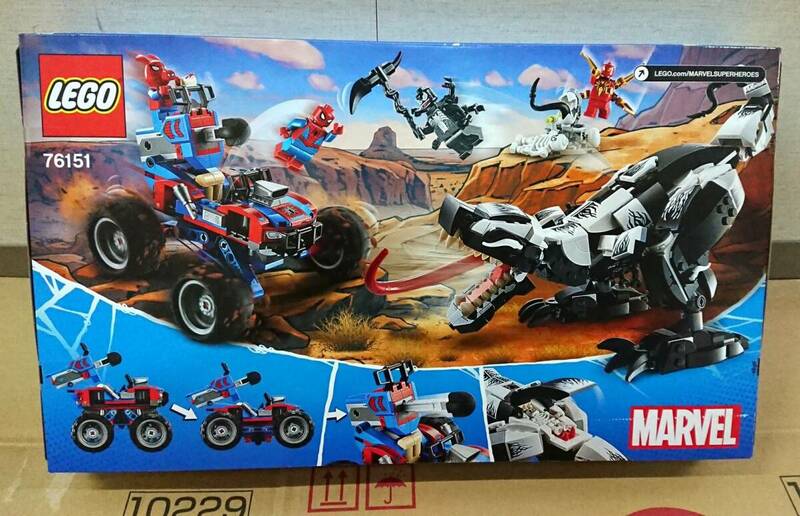 ☆★手渡し可♪未開封!!レゴ LEGO 76151 スーパー・ヒーローズ ヴェノムサウルスの奇襲 スパイダーマン☆★