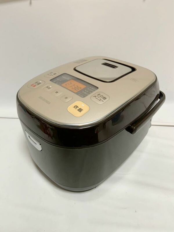 IRIS アイリスオーヤマ IHジャー炊飯器 TERC-IB50-T 5.5合炊き 大火力 動作中古品 125j2700