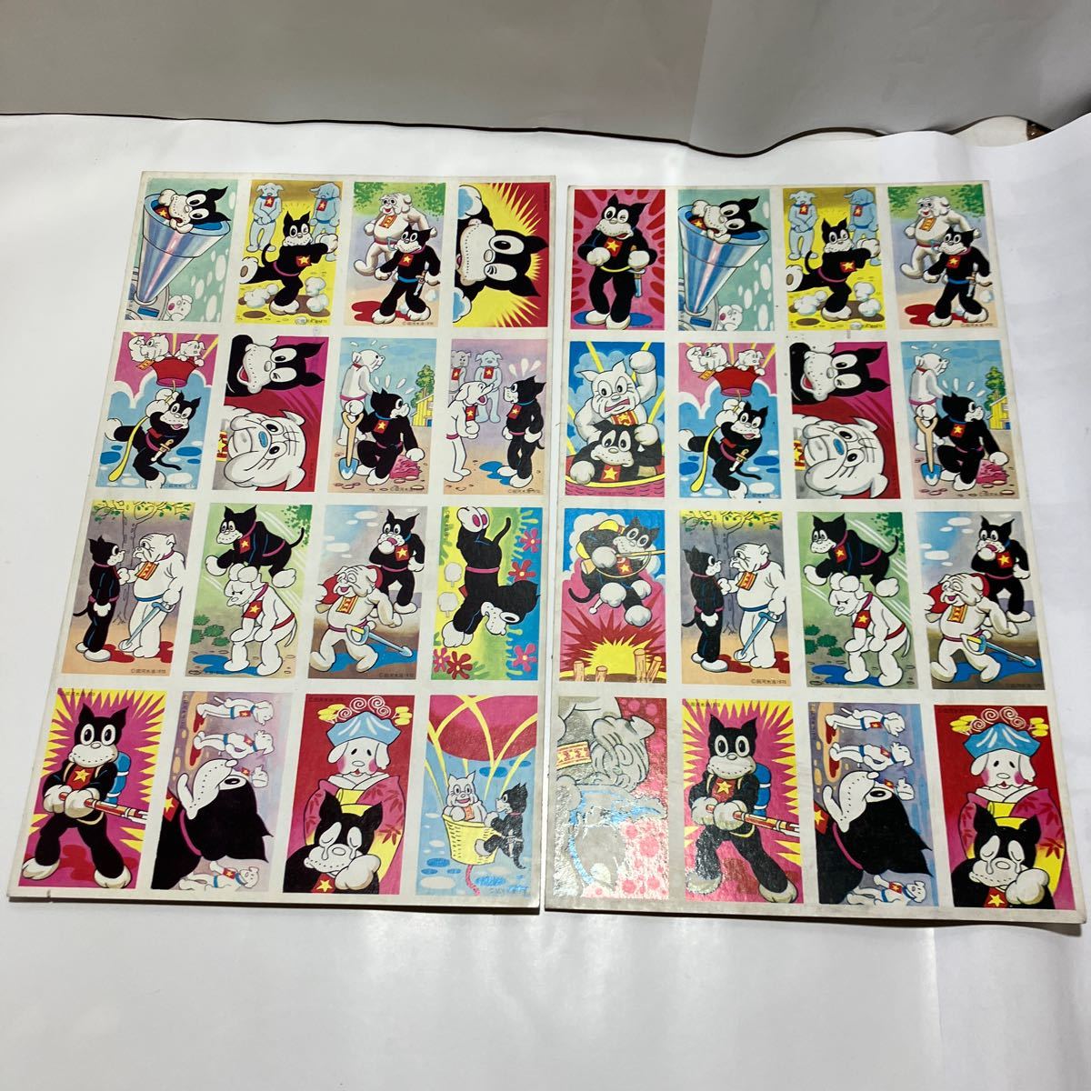①のらくろ　めんこ　シート２枚　32種　送料無料