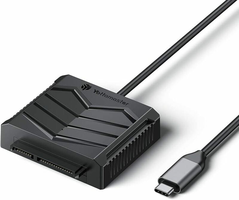 USB C SATAケーブルアダプター BB1009 Yottamaster 外付けSATA III ハードドライブコネクターコンバーター 2.5インチ SATAドライブ用