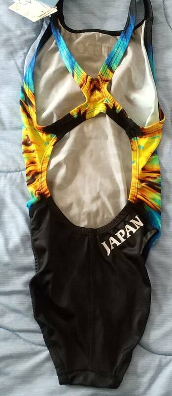 JAPAN　競泳水着　Lサイズ　SPEEDO　　アクアブレードII　マーキュライン　JAPAN　モデル　ハイカット　ハイレグ