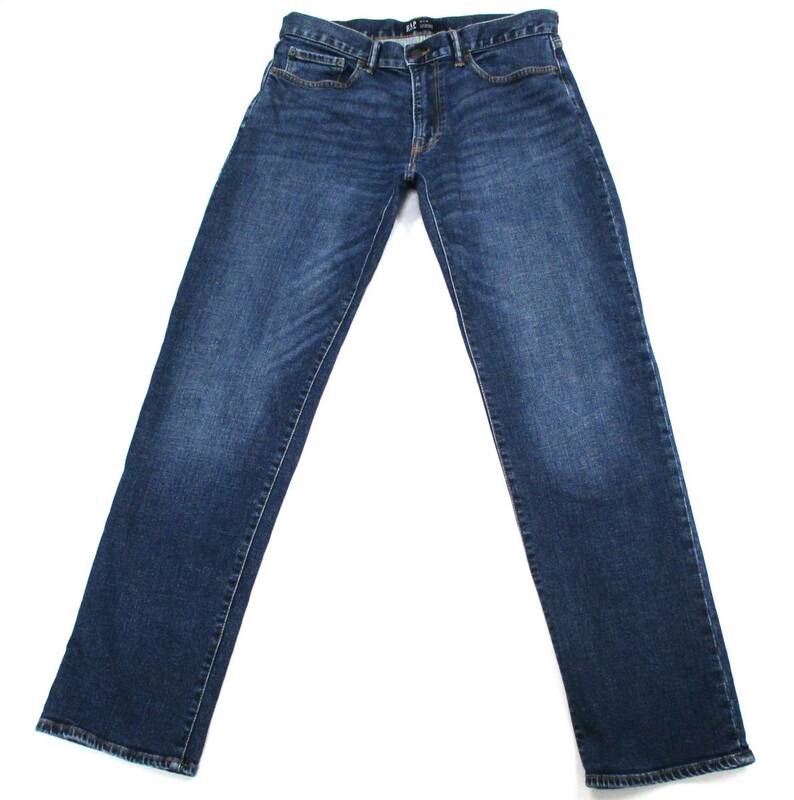 （中古）GAP　DENIM　ストレート　ジーンズ　W33