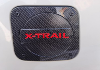 《4色展開》日産 NISSAN エクストレイル X-TRAIL 14-21 給油口カバー タンクキャップ ステッカー アクセサリー