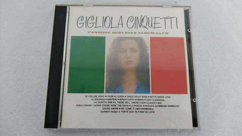 再生確認済み CD ラ・スパニョラ、悲しき天使 ジリオラ・チンクェッティ ベスト20 K32Y2071 Gigliola Cinquetti