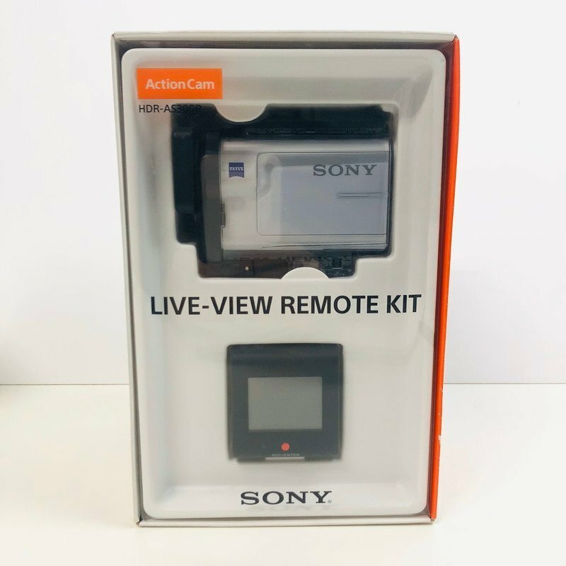 ICH【中古美品】 SONY LIVE-VIEW REMOTE KIT HDR-AS300R + デジタルビデオカメラ　アクションカム 〈106-240214-rk8-ICH〉
