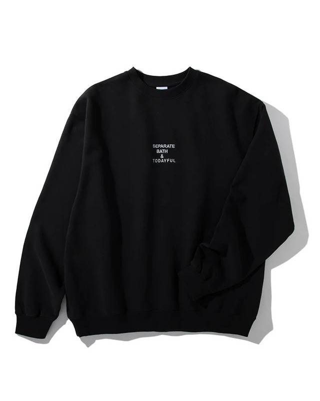 ◆最終価格 定価の半額スタート◆ サイズ フリー SEPARATE BATH & TODAYFUL SWEAT PULLOVER セパバス スウェット