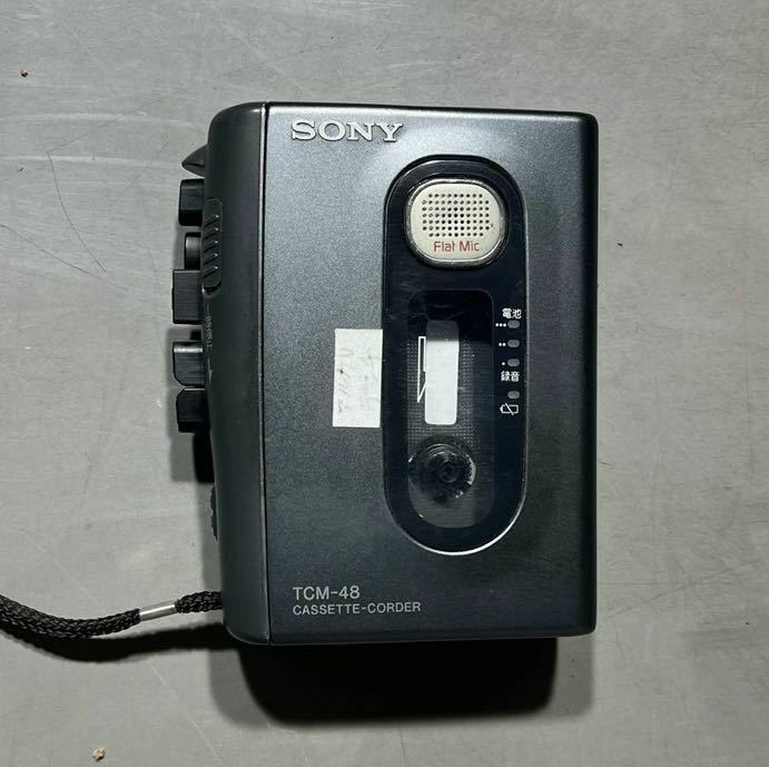 SONY カセットプレーヤー TCM-48 カセットテープレコーダー レトロ Sony