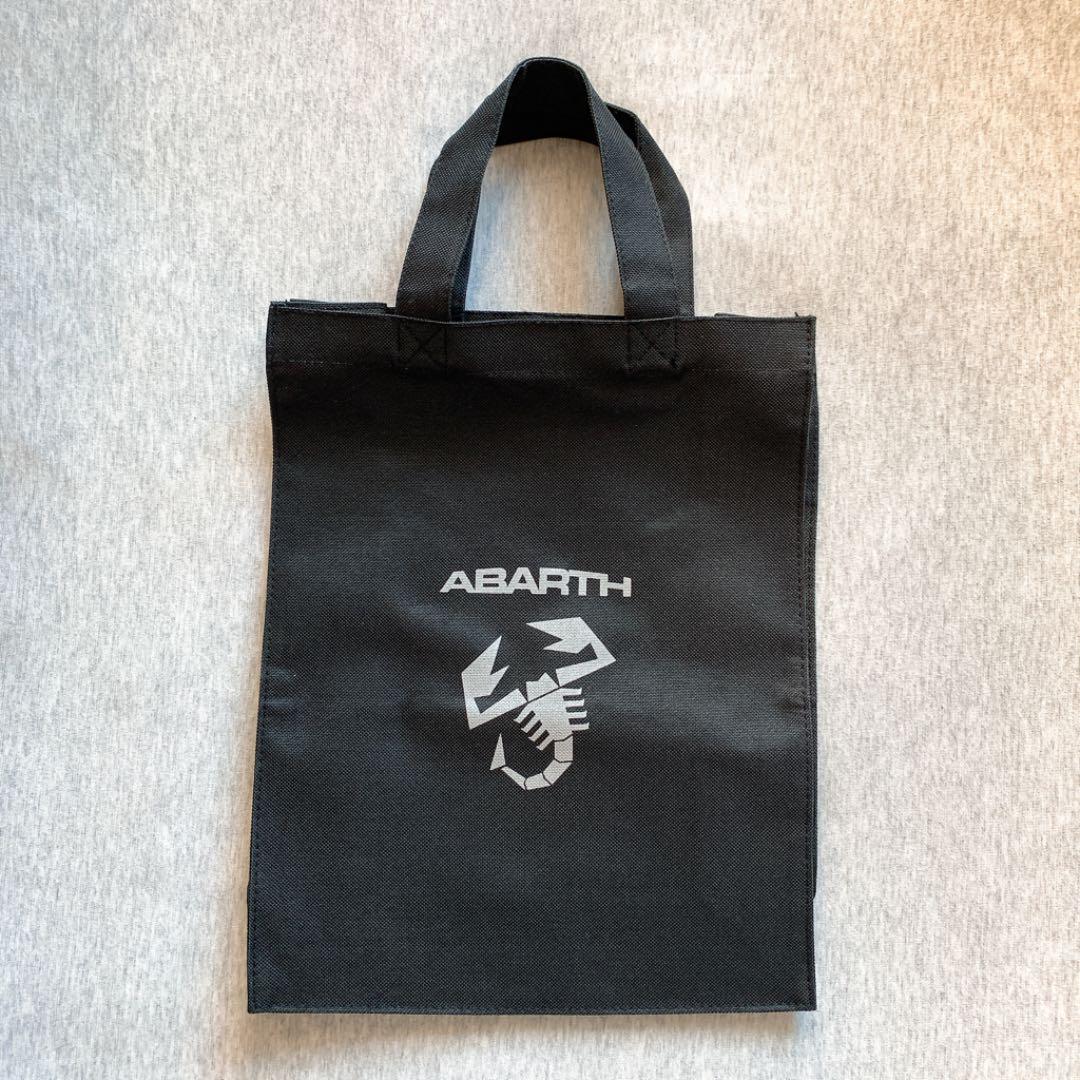 未使用★アバルト ABARTH/トートバッグ 　純正　ノベルティ★フィアット FIAT★非売品