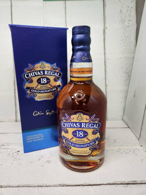 ☆GOL☆【古酒】 未開栓 CHIVAS REGAL シーバスリーガル 18年 700ml 40% ウイスキー