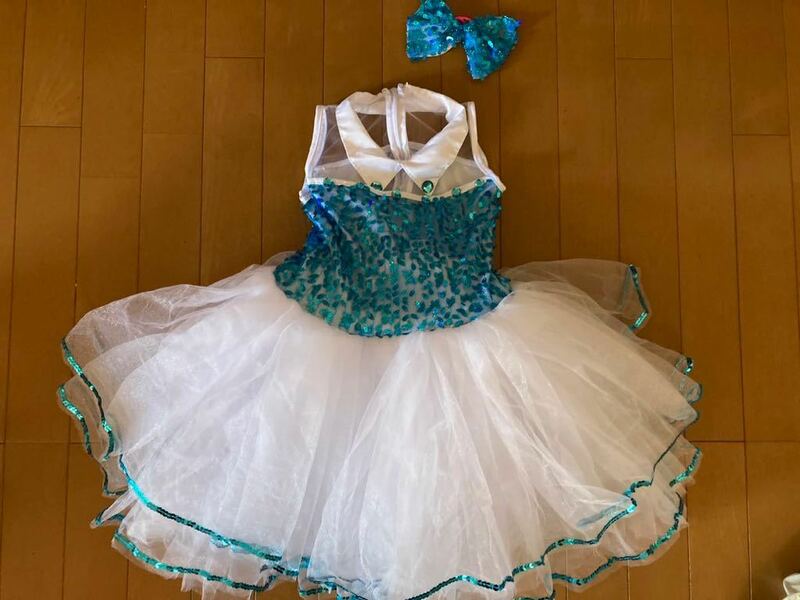 キッズ　ドレス　サイズ:130 ガールズ　ダンス　衣装　チュチュドレス