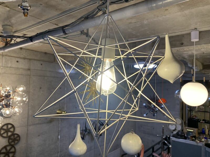 Starburst pendant lamp/スターバーストペンダント(検,ミッドセンチュリー,イームズ,ビンテージ,50's,60's,レトロ,星ランプ,スターランプ