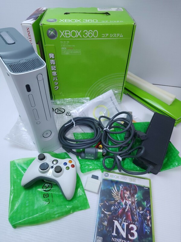 美品 / 動作品 Microsoft XBOX360 HDD 250GB マイクロソフト Xbox360 ゲームソフト 箱付 セット（296)