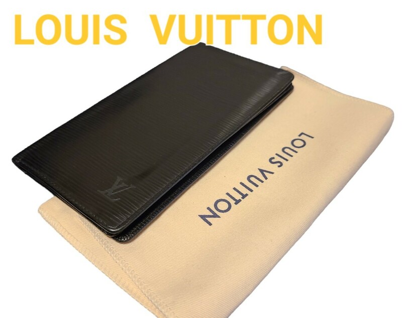 LOUIS VUITTON ルイヴィトンエピ長財布 カード入れColor ブラック型番SR1000made in France 