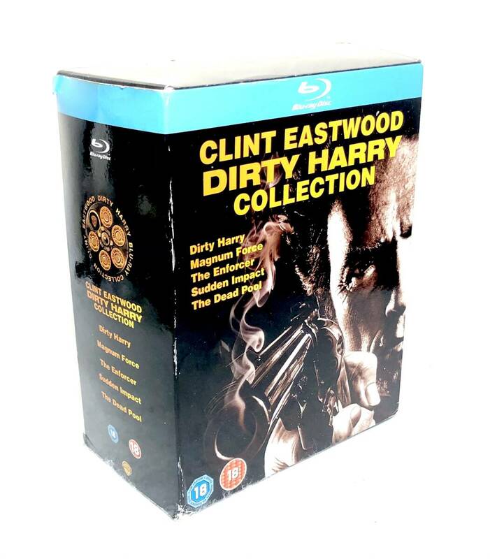 Blu-ray ブルーレイ Dirty Harry ダーティーハリー Collection Box シリーズ5枚組 クリントイーストウッド 輸入盤 中古