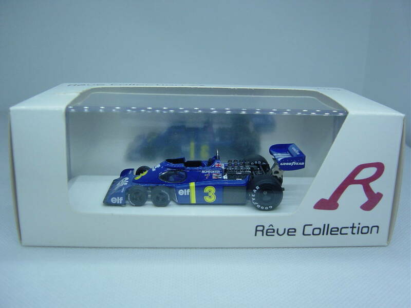 送料350円～ Reve Collection 1/43 Tyrrel P34 2nd F1 German GP 1976 #3 J.Scheckter ティレル ジョディ・シェクター ドイツGP