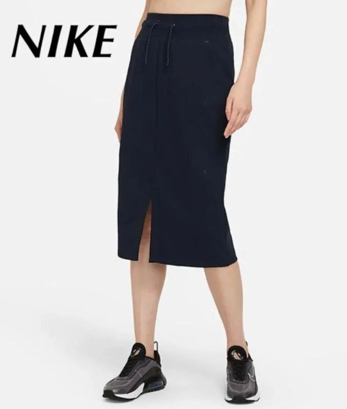 新品 定価9900円 Mサイズ　NIKE ナイキ テックフリース スカート ブラック