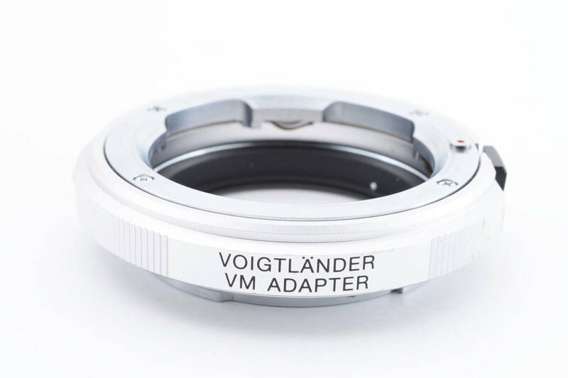 ★美品★ Voigtlander フォクトレンダー VM E-mount Adapter マウントアダプター SONY/ ソニー Eマウント シルバー #1112