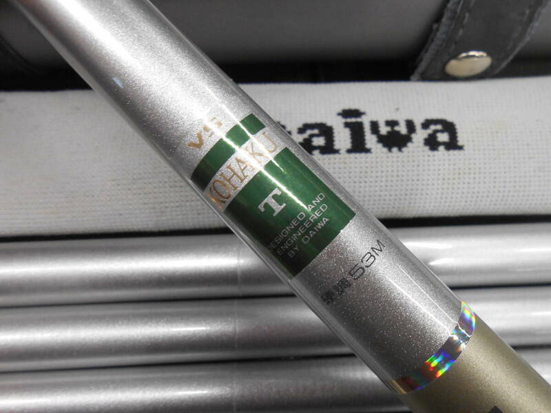 ダイワ精工名竿　渓流竿　VS琥珀T　硬調53M　とても綺麗なお品です。ヤマメ、アマゴ、岩魚、虹鱒に最適。