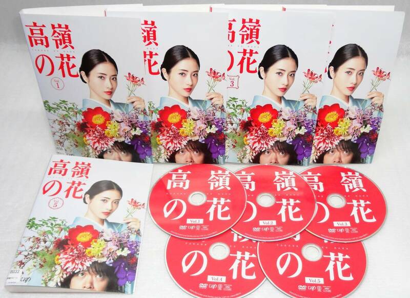 レンタル版DVD「高嶺の花」全5巻セット 石原さとみ/峯田和伸