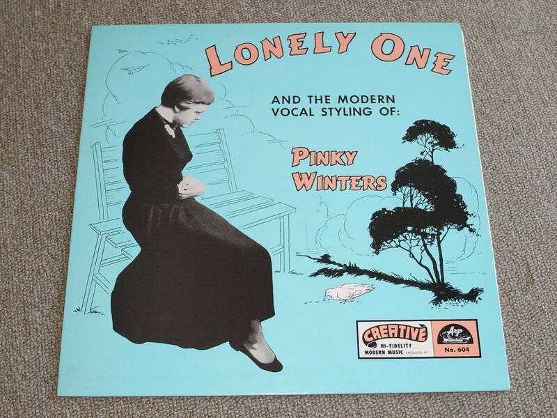 ジャズ・ボーカル616弾 PINKY WINTERS / LONELY ONE