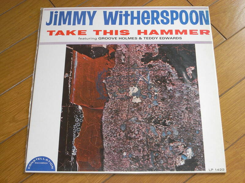 ジャズ・ボーカル620弾 JIMMY WITHERSPOON / TAKE THIS HAMMER