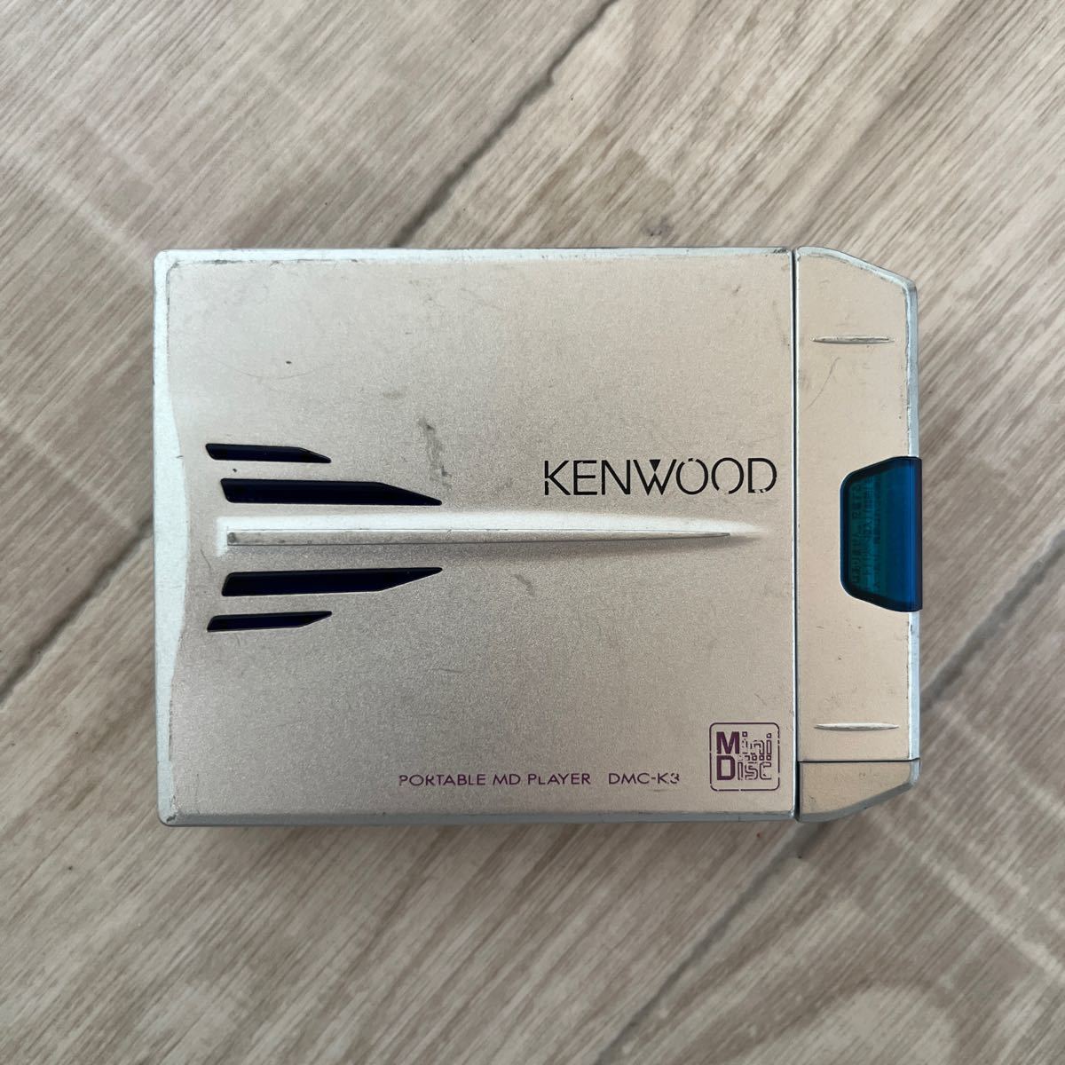 KENWOOD ポータブルMDプレーヤー　DMC-K3