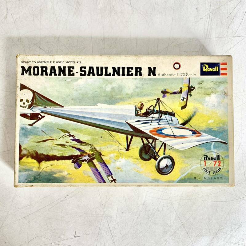 未組立 Revell レベル 1/72 モラン・ソルニエ MORANE SAULNIER N プラモデル H-644