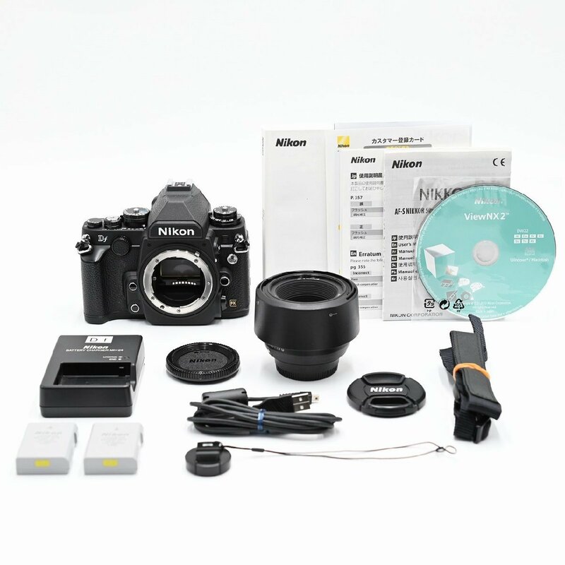 Nikon デジタル一眼レフカメラ Df 50mm f/1.8G Special Editionキット ブラックDFLKBK デジタル一眼レフカメラ