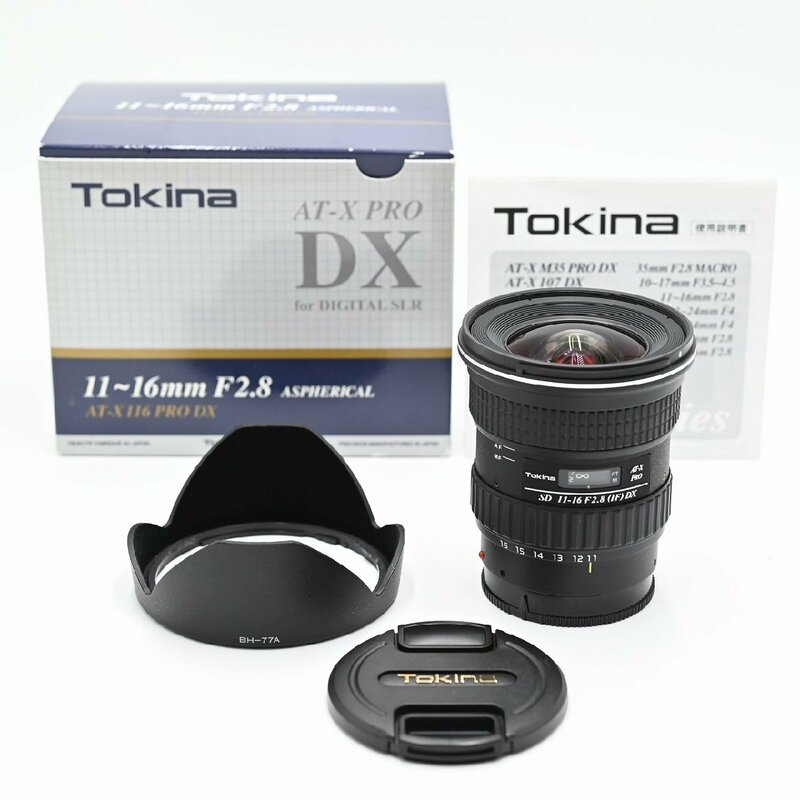 Tokina 超広角ズームレンズ AT-X 116 PRO DX 11-16mm F2.8 (IF) ASPHERICAL ソニーα用 APS-C対応 交換レンズ