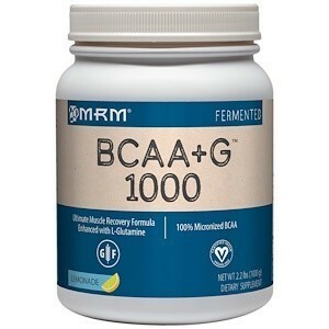 MRM　BCAA+G　レモネード【BCAA+グルタミン】 1kg