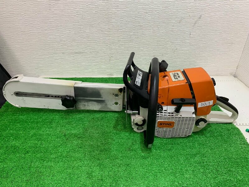 【中古】 STIHL スチール エンジンチェンソー MS460 【博多店】 排気量：76.5cm3　プロ機　大型　現状販売品