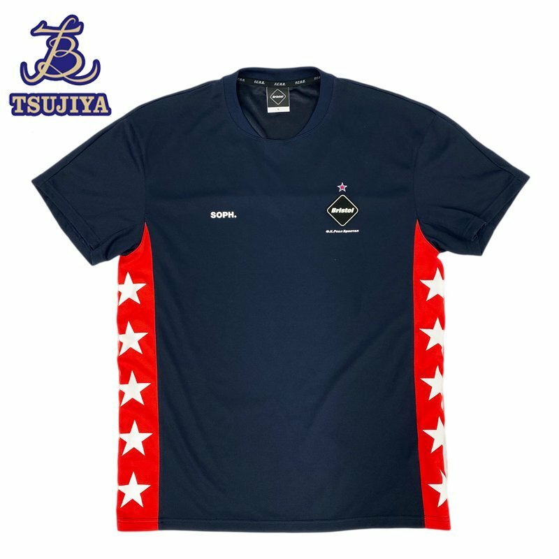 ★大幅値下げ★F.C.Real Bristol　エフシーレアルブリストル　Tシャツ　USA　サッカーシャツ　#L　メンズ　中古AB【辻屋質店A2205】