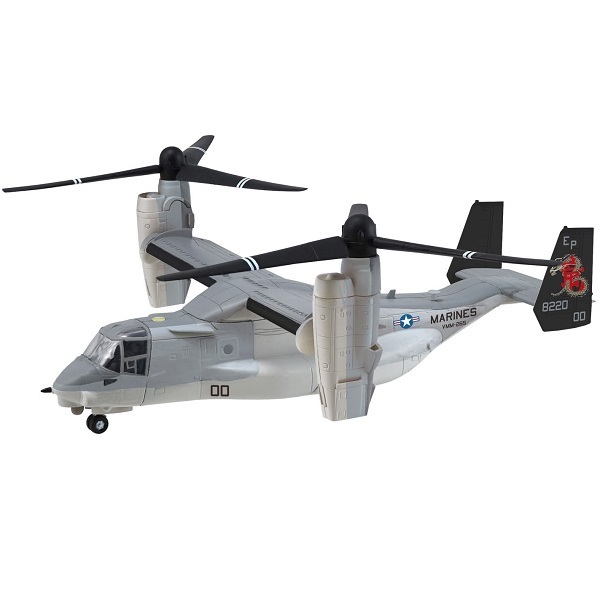 1-d　V-22 オスプレイ　MV-22 アメリカ海兵隊 ドラゴンズ　搭載車両付 1/144 ヘリボーンコレクション 9 エフトイズ F-toys