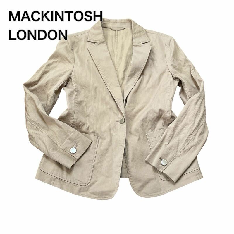 MACKINTOSH LONDON マッキントッシュロンドン テーラードジャケット ベージュ38 M