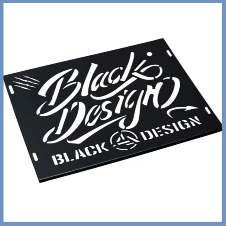 ●●韓国直送●●BLACK DESIGN ブラックデザイン Xワイルドプレート♪