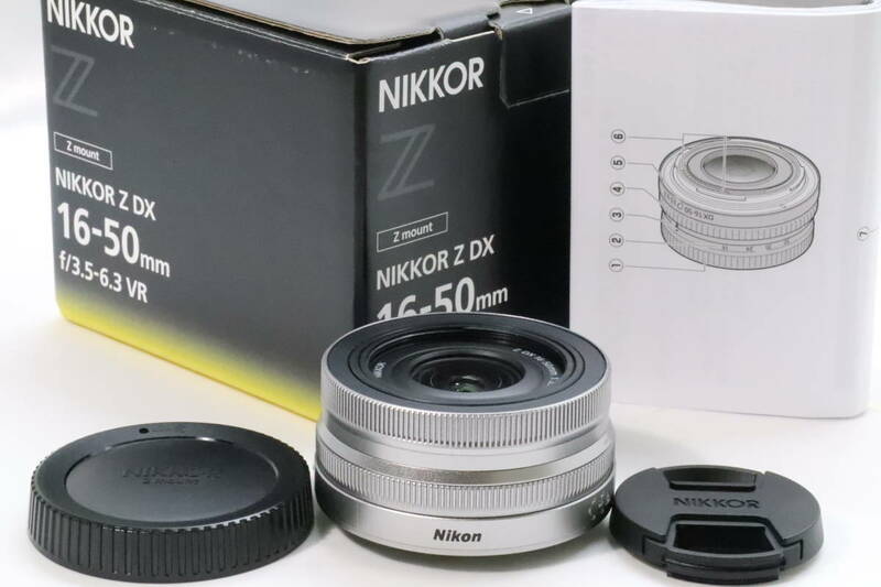 ■新品級■ Nikon ニコン NIKKOR Z DX 16-50mm f/3.5-6.3 VR シルバー ＃7652