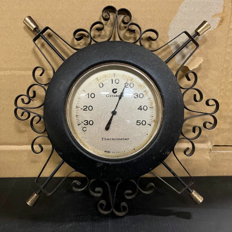 アンティーク Thermometer サーモメーター 温度計 中古品