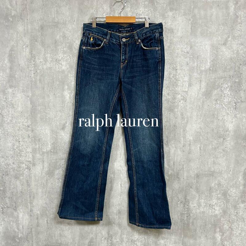 ★ ralph lauren ラルフローレン　デニムパンツ 刺繍マーク　9