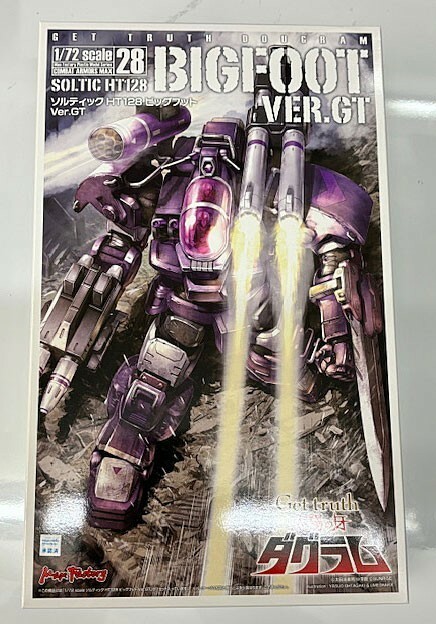 Get Truth 太陽の牙ダグラム COMBAT ARMORS MAX28 1/72 ビッグフット Ver.GT 組み立て式プラスチックモデル