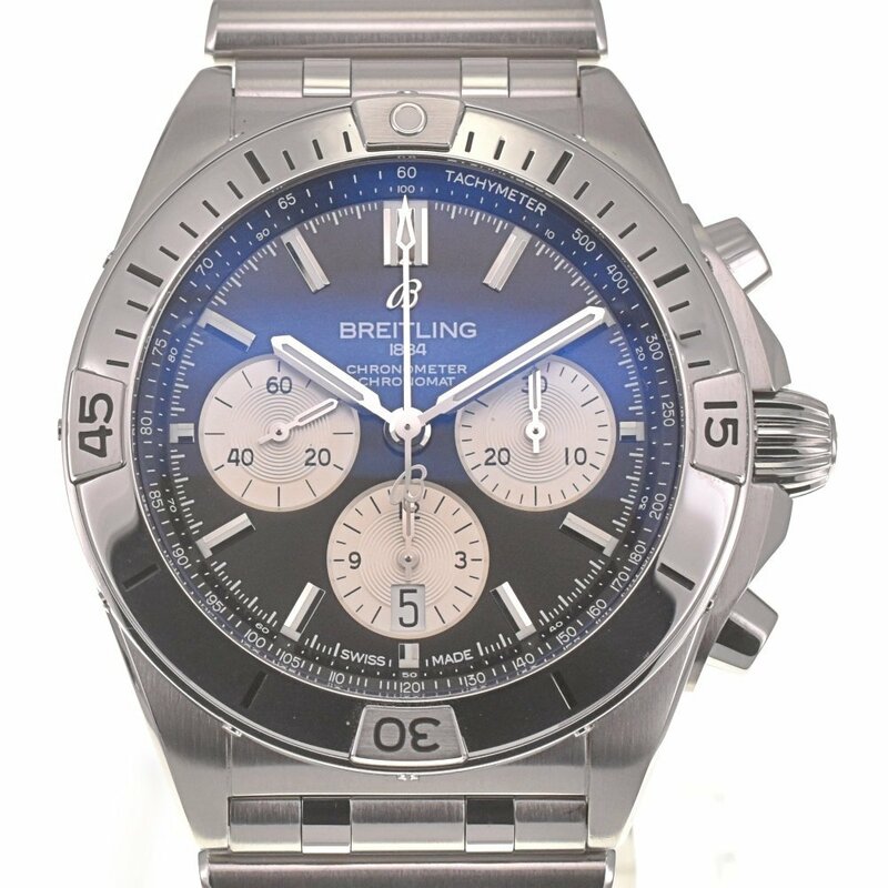 ブライトリング BREITLING B0134101B2A1(AB0134) クロノマット B01 ジャパンエディション 自動巻き メンズ 美品 箱・保証書付き N#129579