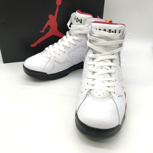 Nike Air Jordan 7 Retro Cardinal CU9307-106 エアジョーダンレトロ カジュアルシューズ スニーカー 28cm ホワイト ナイキ 靴 B3849◆