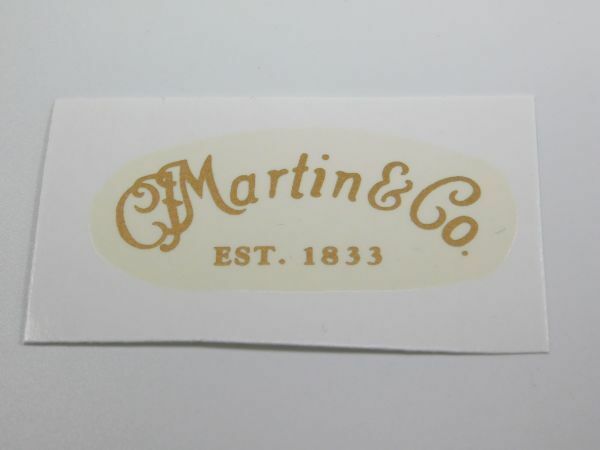 C.F.Martin マーチン ロゴ デカール 縁取りなし #DECAL-MARTIN-LOGOA