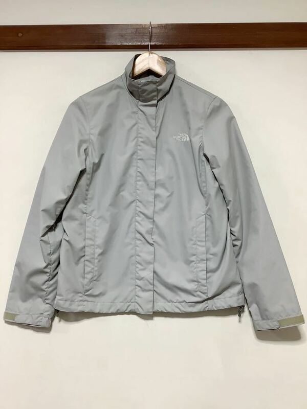 い1384 THE NORTH FACE ノースフェイス NPW11610 ギア POLLEN SHIELD JACK アウトドアジャケット S レディース グレー