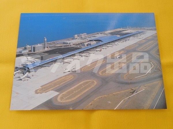 関西国際空港 ターミナル全景 ポストカード　絵はがき 絵葉書 Postcard エアライングッズ 飛行機 関空 KIX 関西空港