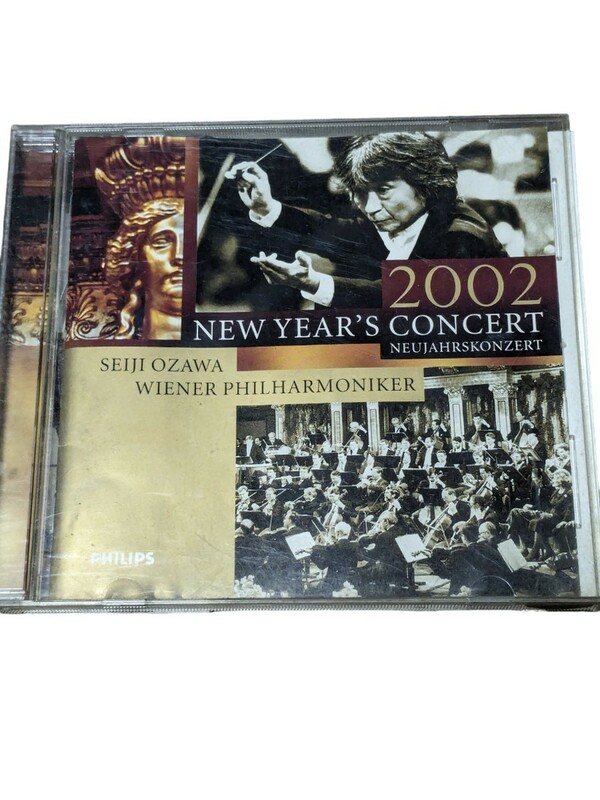 【CD】小澤征爾ニューイヤーコンサート2002ウィーンフィルハーモニー管弦楽団