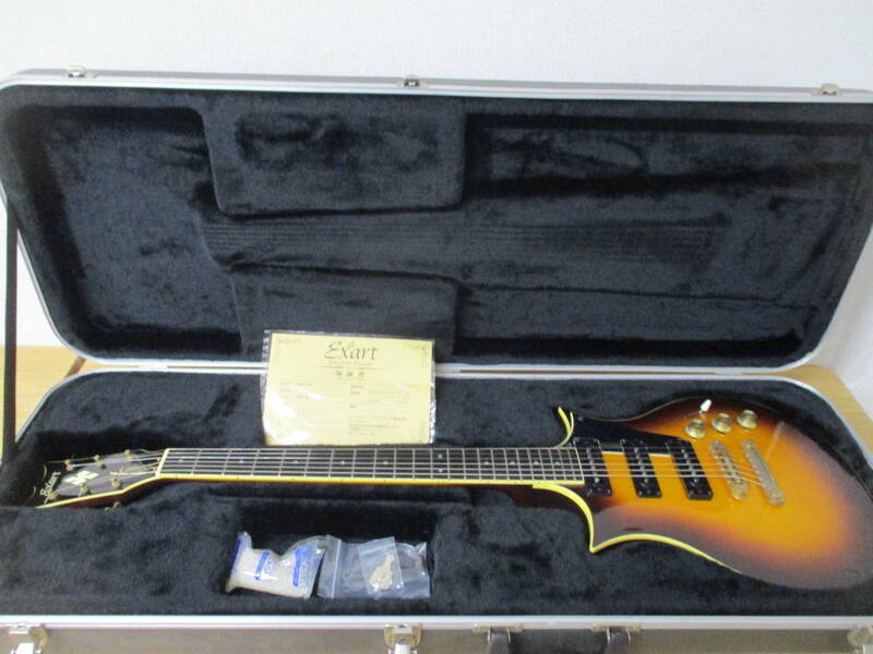 ●TJ-746 『YAMAHA Exart 　NSX-2000 』限定180本 　electric Guitar 　動作未確認　現状渡し　ケース付き