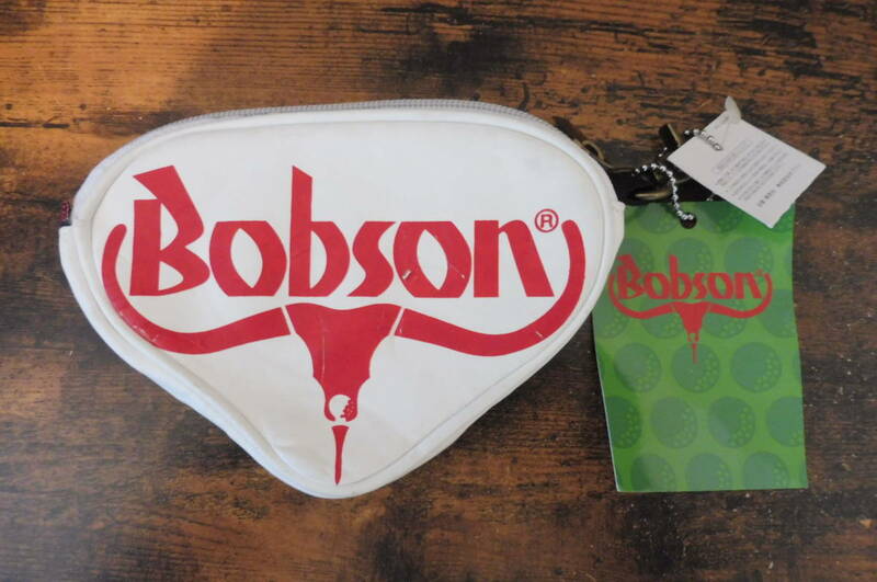 当時物 新品未使用 BOBSON ボブソン ゴルフボールケース ゴルフボールポーチ 小物入れ ジーンズメーカー