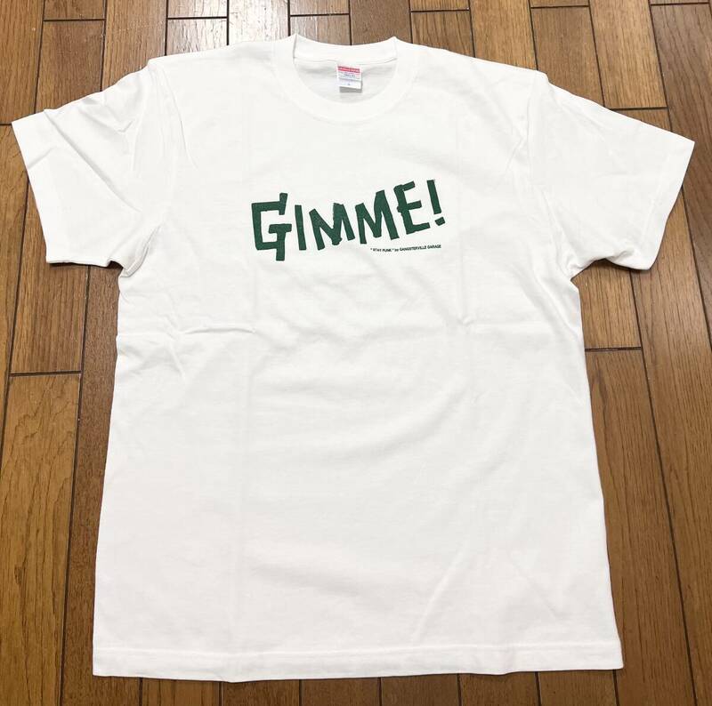 新品 THE FACE GANGSTERVILLE ギャングスタービル GIMME! Tシャツ サイズ L ホワイト 検 ロカビリー MACKSHOW マックショウ 