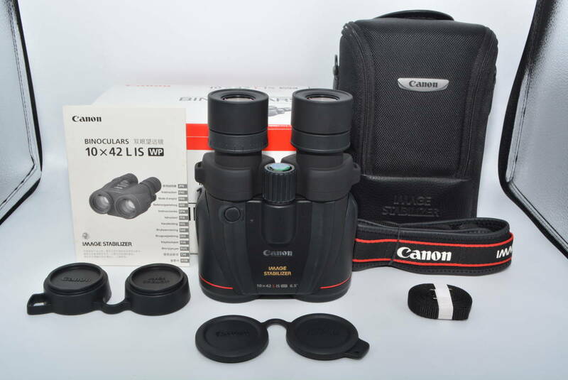 【特上品】 Canon 双眼鏡 10×42 L IS WP ポロII型プリズム 10倍42口径 小型防水性能　＃5661